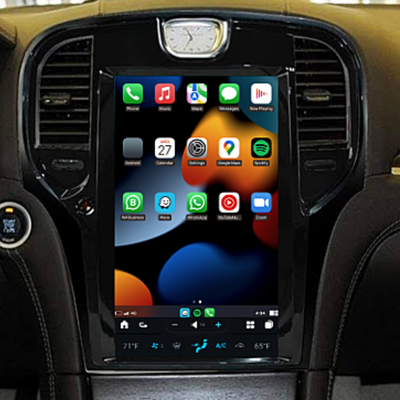 Chrysler 300 2011-2020 Apple CarPlay & Android Auto Tesla-Style 13.3 - Nifty City
