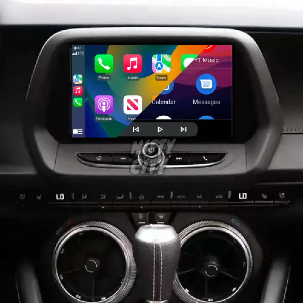 Adaptateur CarPlay Et Android Auto Sans Fil Pour Chevrolet Camaro 2016-2023 - Plug & Play, Connexion Rapide Bluetooth
