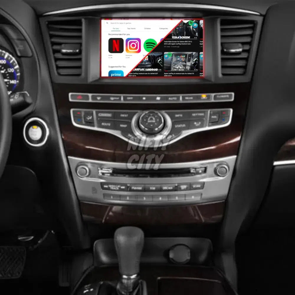 Infiniti JX35 2012-2013 Apple CarPlay & Android Auto OEM