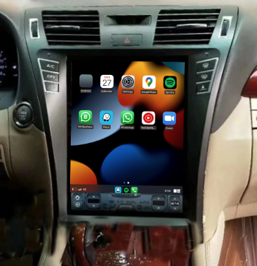 Lexus LS460 2007-2012 Apple CarPlay & Android Auto Tesla-Style - Nifty City