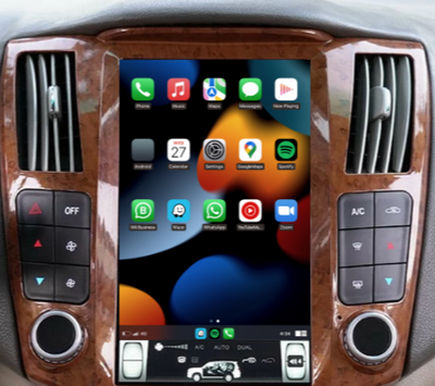 Lexus RX 2004-2007 Apple CarPlay & Android Auto Tesla-Style - Nifty City