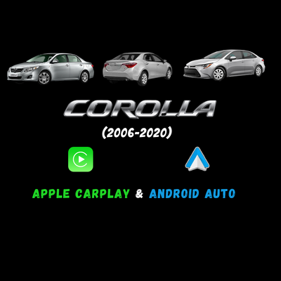 Toyota Corolla 2006-2020 Apple CarPlay & Android Auto Integration - Nifty City