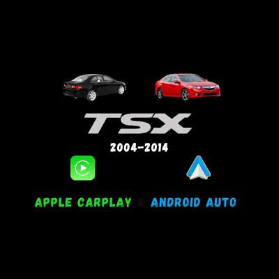 Acura TSX 2004-2014 Apple CarPlay & Android Auto Integration - Nifty City