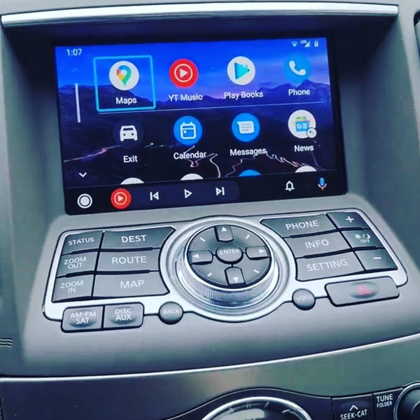 Upgrade Nissan Skyline 370GT Headunit Stereo Apple CarPlay Android