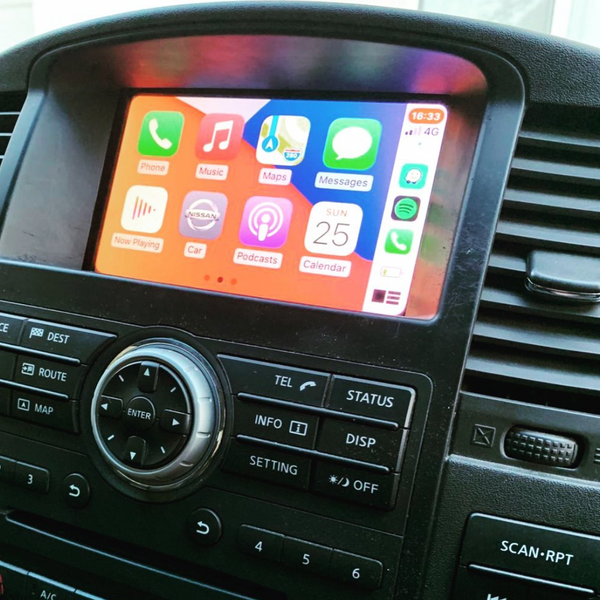 How to upgrade Nissan Navara Headunit Apple CarPlay Android Auto