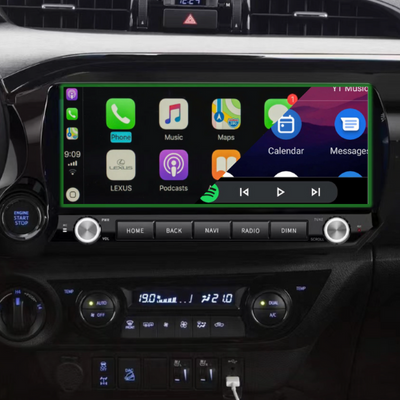Toyota HiLux 2015-2023 Apple CarPlay & Android Auto Ultra-Wide Screen 12.3" - Nifty City