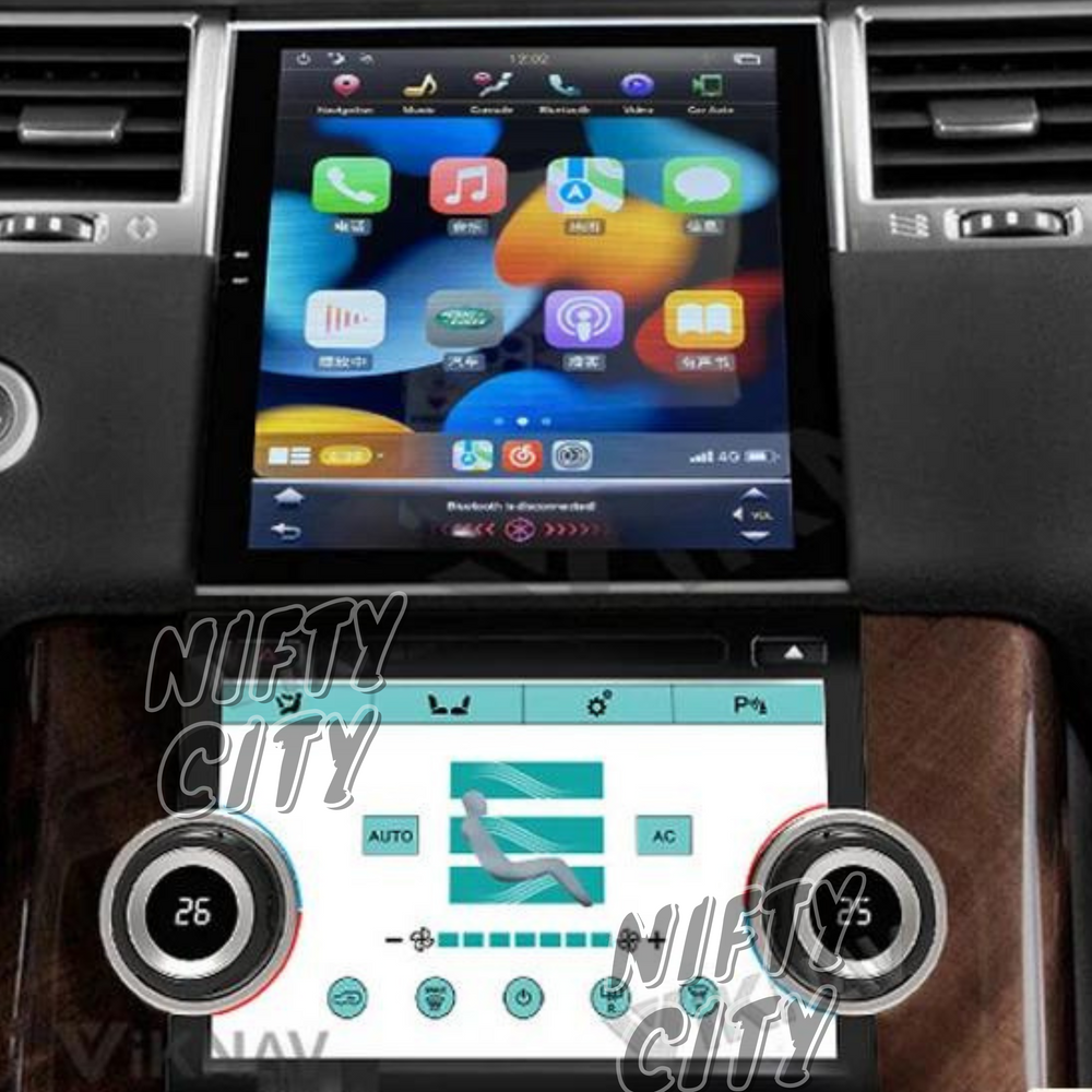 Range Rover Sport 2005-2013 Fitout Set (Tesla Screen + AC Panel) - Nifty City