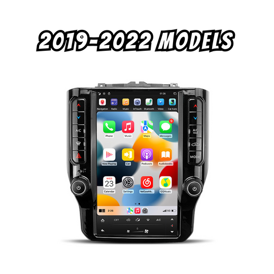 Tesla Screen RAM 1500 2010-2021 Apple CarPlay Android Auto - Nifty City
