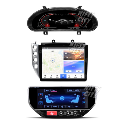Maserati GT/GC 2007-2017 Fitout set (Digital Cluster & Screen & Digital AC Panel) - Nifty City