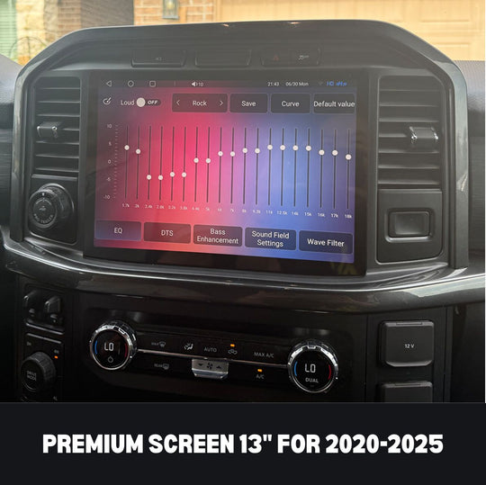 Ford F350 Apple CarPlay Tesla Screen 2009-2026