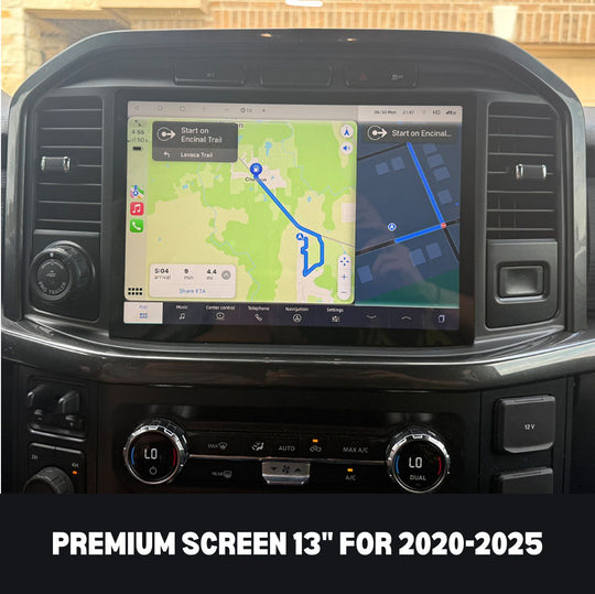Ford F-150 Apple CarPlay Android Auto Tesla Screen 2009-2026