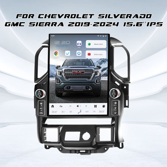 Chevrolet Silverado 2014-2025 Apple CarPlay & Android Auto Tesla Screen - Nifty City