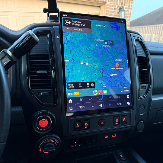 Nissan Titan 2016-2025 Apple CarPlay & Android Auto Tesla Screen - Nifty City