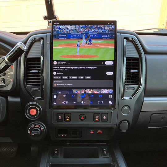 Nissan Titan 2016-2025 Apple CarPlay & Android Auto Tesla Screen - Nifty City