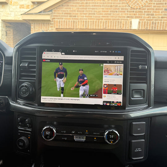 Tesla Screen Ford F150 2009-2025 Apple CarPlay Android Auto - Nifty City