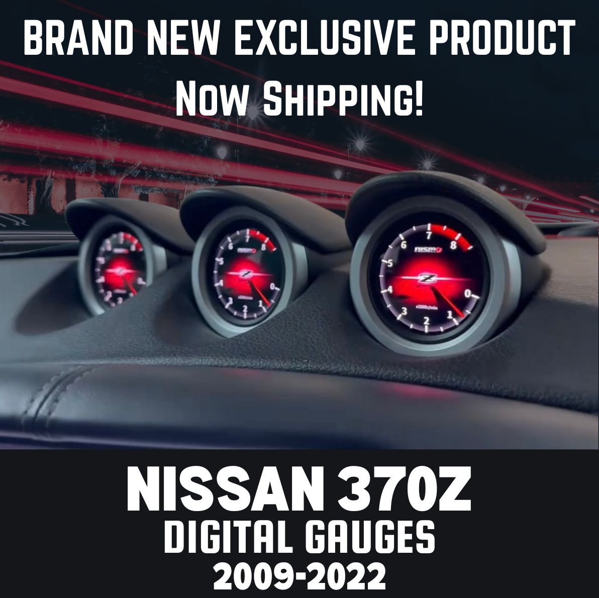 Nissan 370Z 2009-2022 Digital Gauges Upgrade - Nifty City