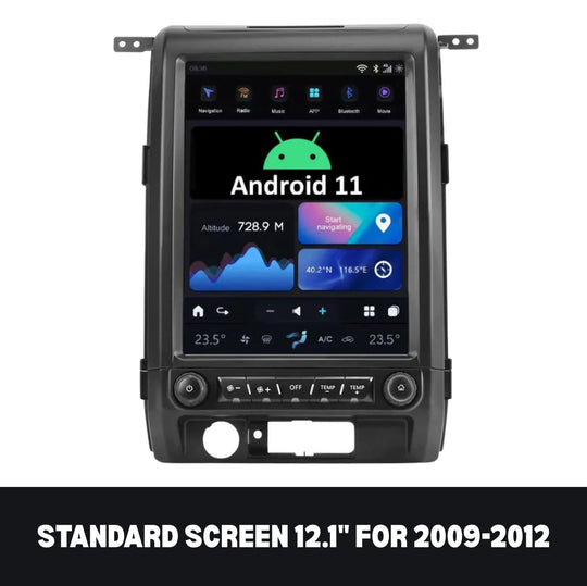 Tesla Screen Ford F150 2009-2025 Apple CarPlay Android Auto - Nifty City
