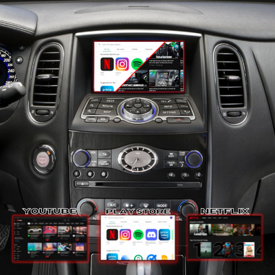 Infiniti G35 2006-2009 Apple CarPlay & Android Auto (Advanced) - Nifty City