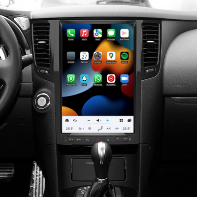 Infiniti FX35 FX45 FX37 FX50 2003-2014 Apple CarPlay & Android Auto Tesla-Style - Nifty City