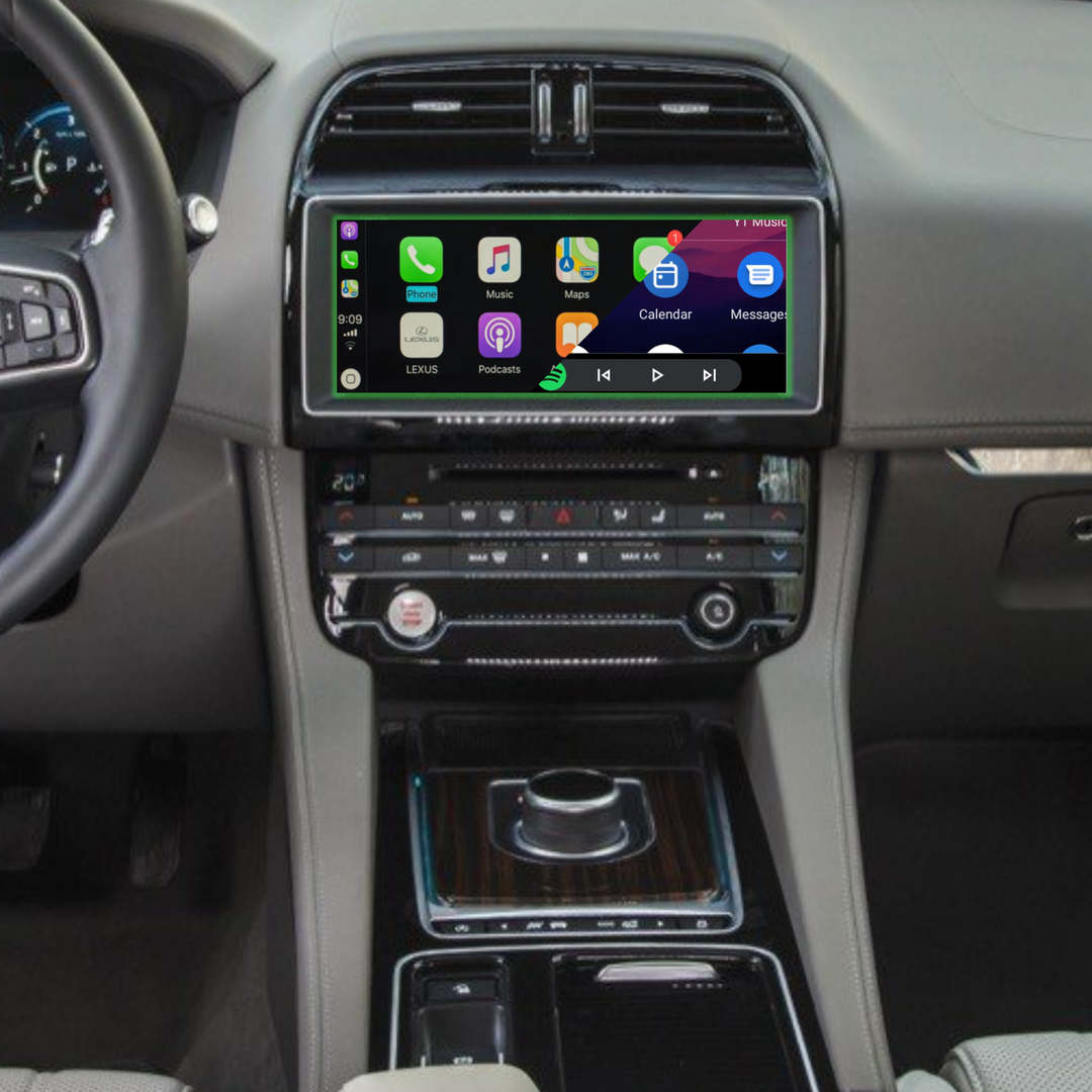 Jaguar F-PACE 2016-2021 Apple CarPlay & Android Auto OEM Integration - Nifty City