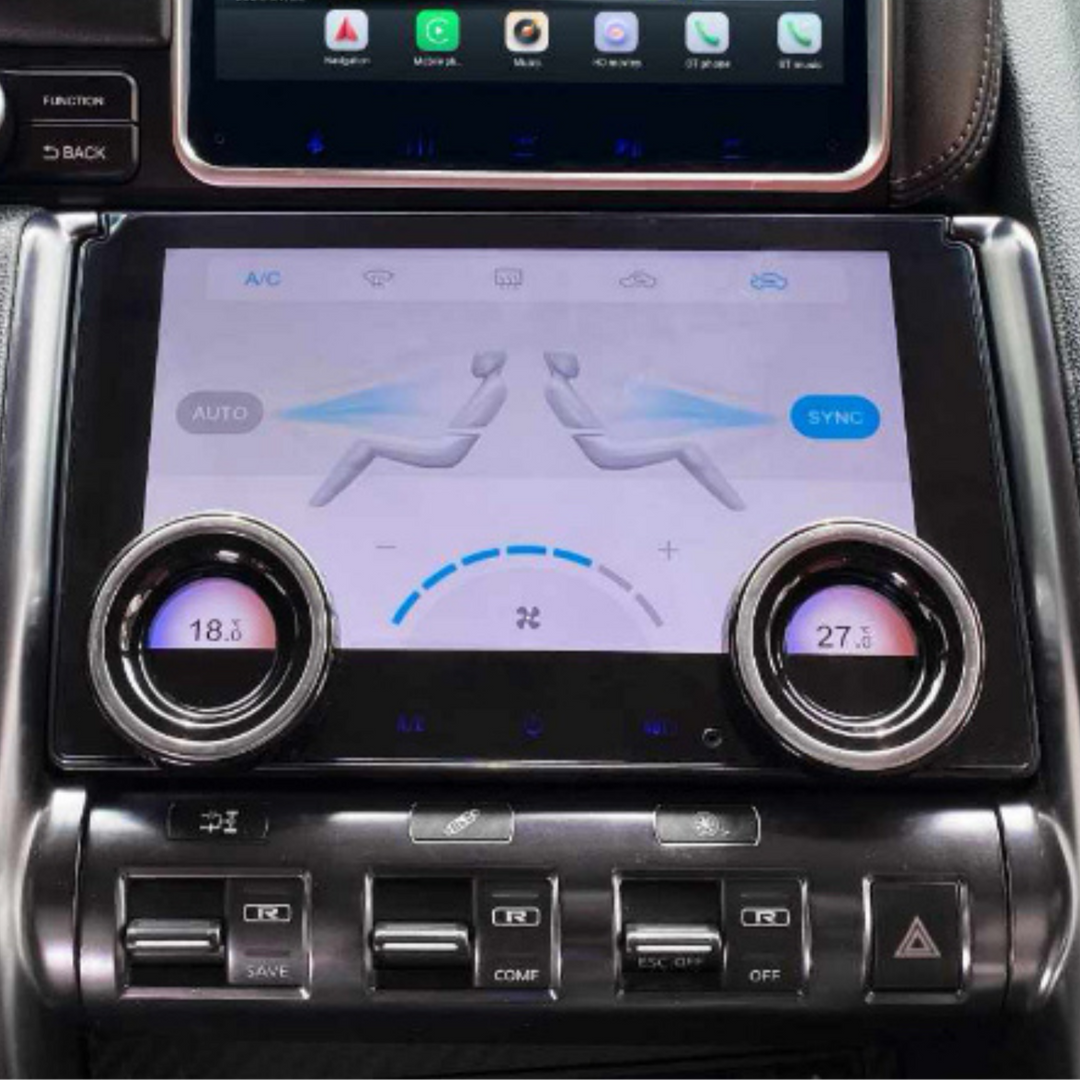 Nissan GT-R 2008-2016 Digital AC Climate Control Panel Display Upgrade - Nifty City