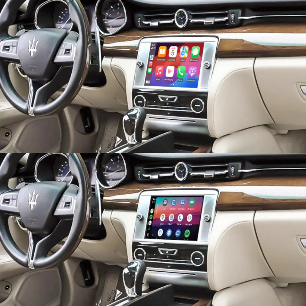 Maserati Quattroporte & Ghibli 2013-2018 Apple CarPlay & Android Auto - Nifty City