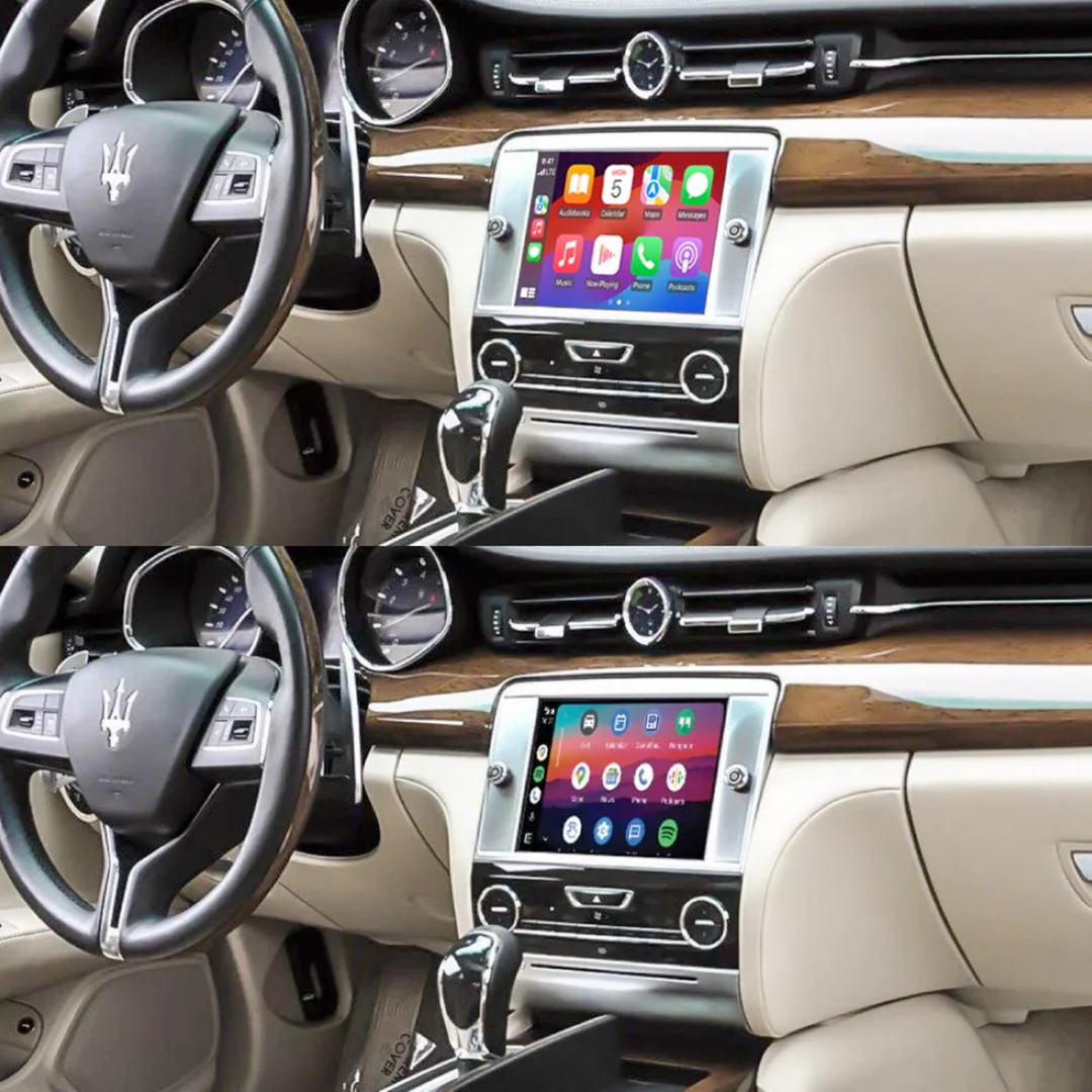 Maserati Quattroporte & Ghibli 2013-2018 Apple CarPlay & Android Auto - Nifty City
