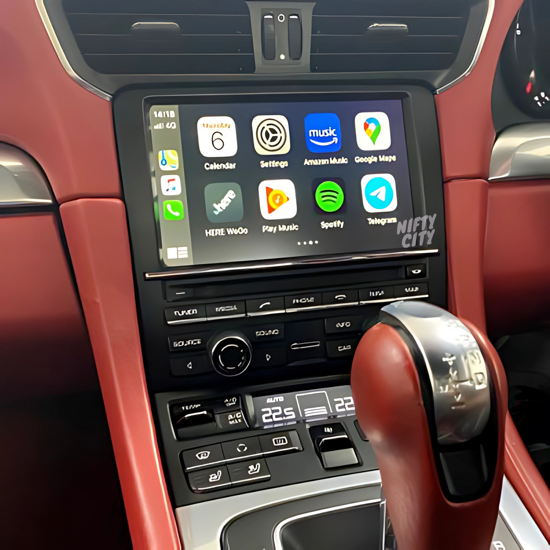 Porsche 911 2010-2018 Apple CarPlay & Android Auto OEM Integration - Nifty City