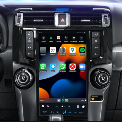 Toyota 4Runner 2009-2019 Apple CarPlay & Android Auto Tesla-Style 13.6" - Nifty City