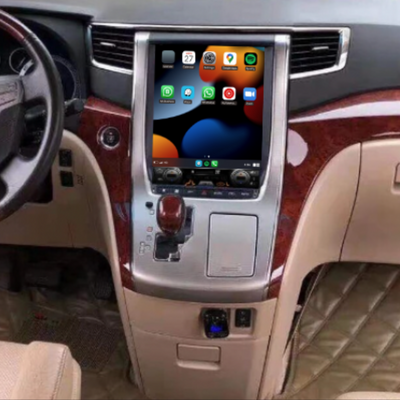 Toyota Alphard 2008-2014 Apple CarPlay & Android Auto Tesla-Style - Nifty City