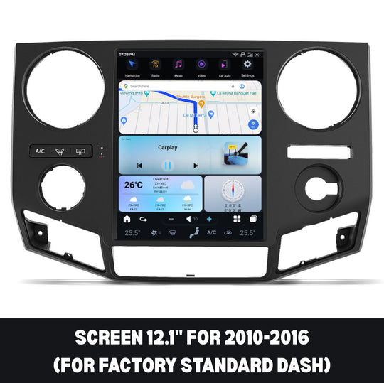 Ford F350 Apple CarPlay Tesla Screen 2009-2026