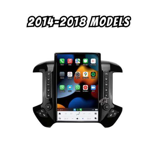 Tesla Screen GMC Sierra 2014-2023 Apple CarPlay Android Auto - Nifty City
