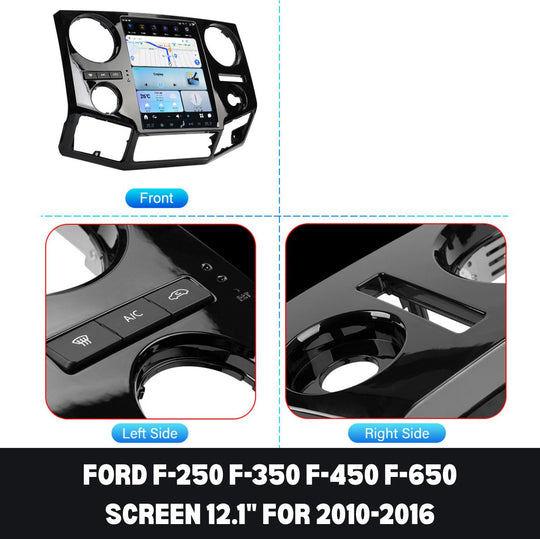 Ford F350 Apple CarPlay Tesla Screen 2009-2026