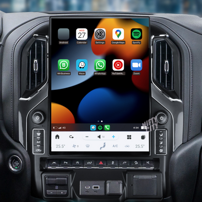 Tesla Screen GMC Sierra 2014-2023 Apple CarPlay Android Auto - Nifty City