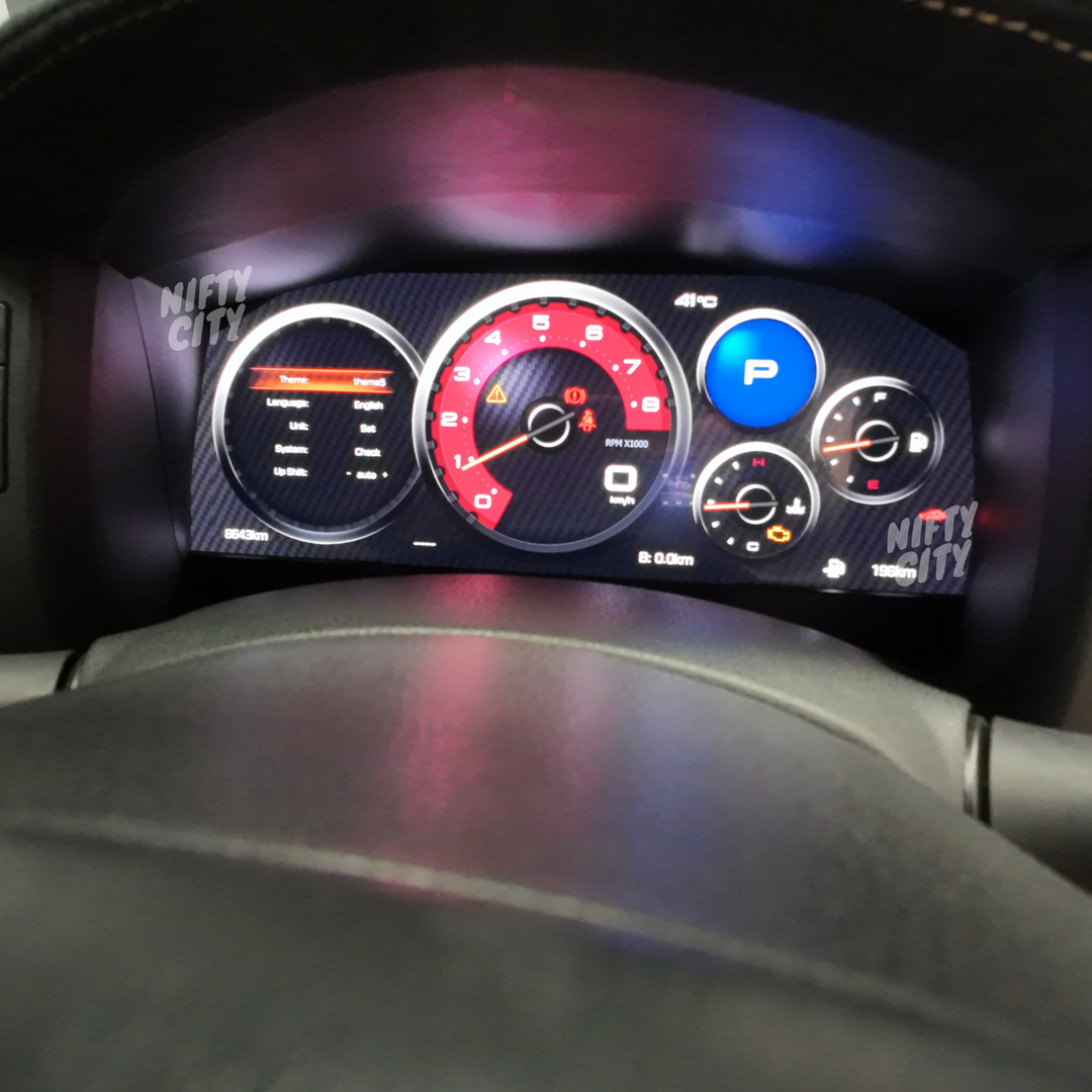 Nissan GT-R 2008-2024 Digital Instrument Cluster Dash Upgrade R35 - Nifty City