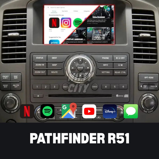 Nissan Pathfinder 2008-2021 Apple CarPlay & Android Auto Integration Module