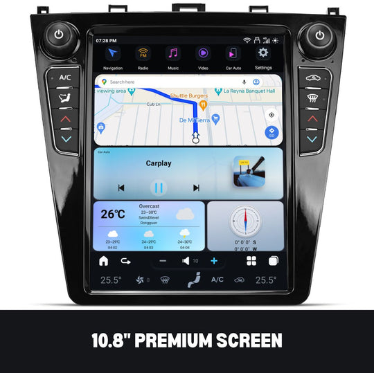 Subaru WRX 2015-2021 Apple CarPlay & Android Auto Tesla Screen