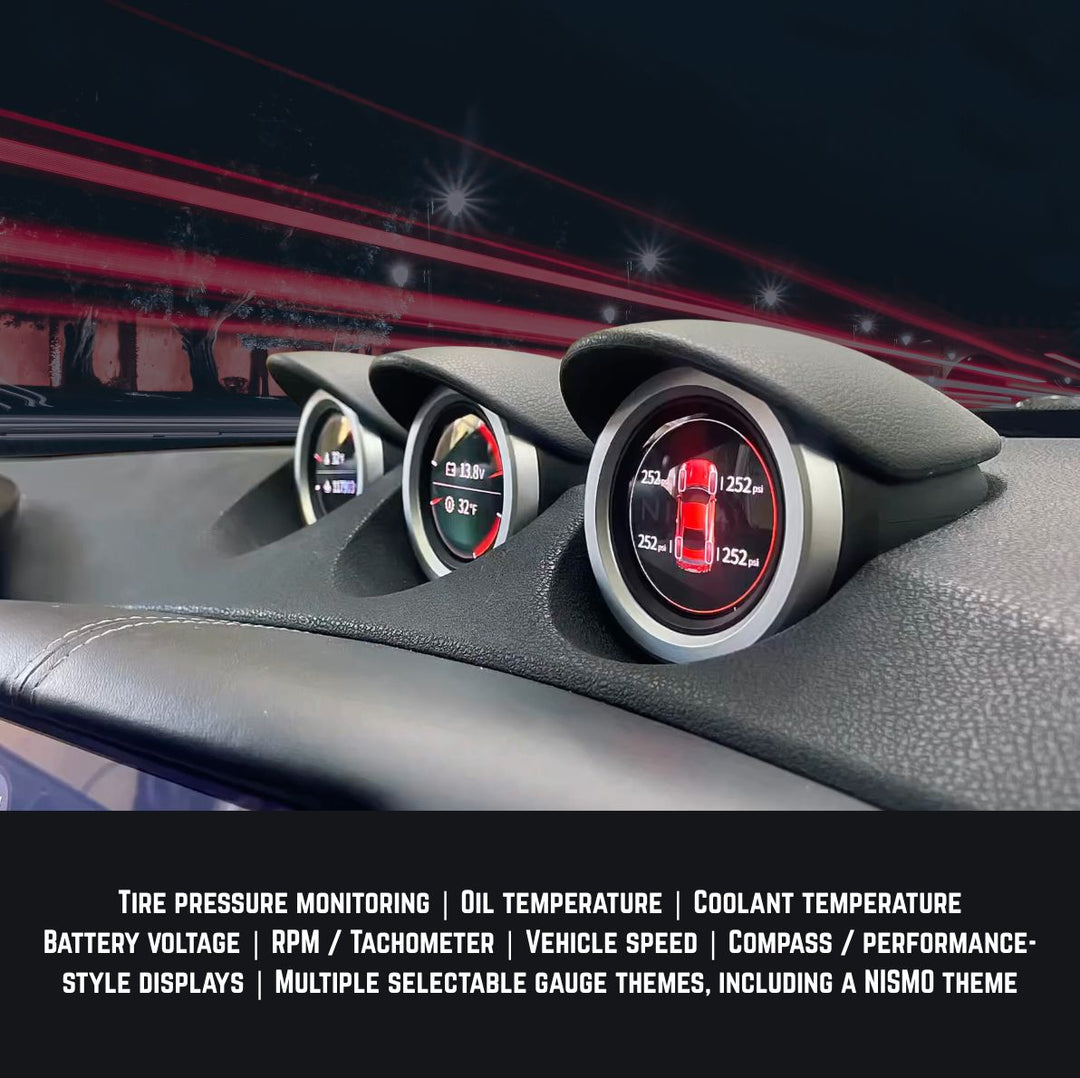 Nissan 370Z 2009-2022 Digital Gauges Upgrade - Nifty City