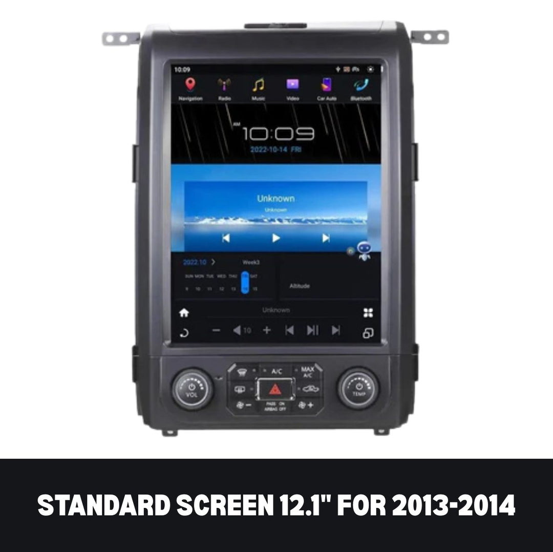 Tesla Screen Ford F150 2009-2025 Apple CarPlay Android Auto - Nifty City