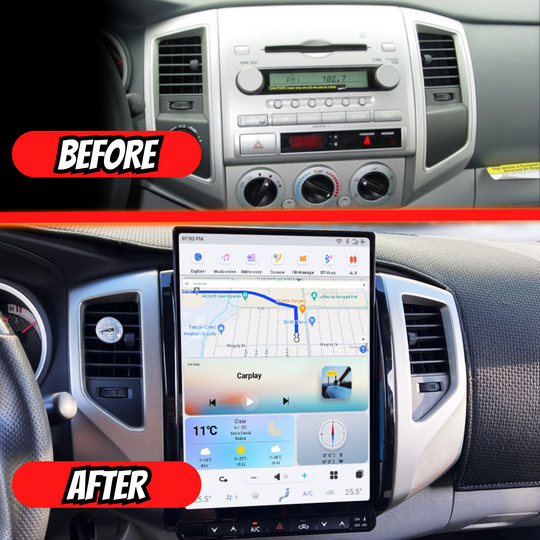 Tesla Screen Toyota Tacoma 2005-2023 Apple CarPlay Android Auto - Nifty City