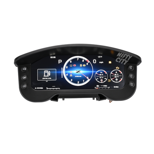 Nissan 370Z 2009-2022 Digital Instrument Cluster Dash Speedo Upgrade - Nifty City
