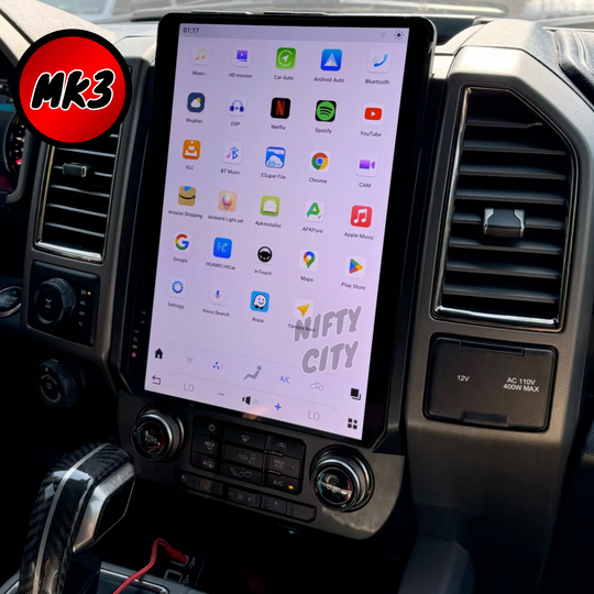 Tesla Screen RAM 1500 2010-2021 Apple CarPlay Android Auto - Nifty City