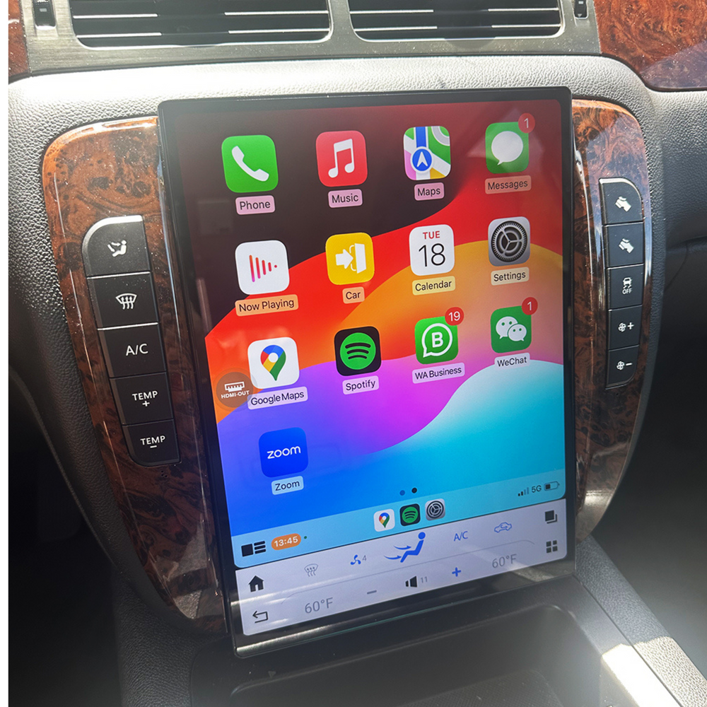 Chevrolet Tahoe 2007-2012 Apple CarPlay & Android Auto Tesla Screen - Nifty City