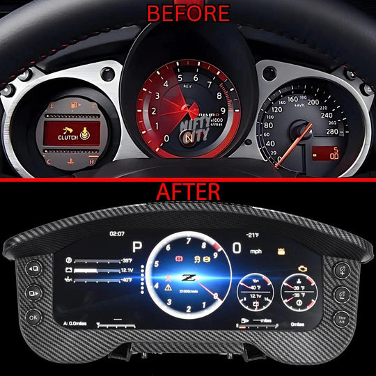Nissan 370Z 2009-2022 Digital Instrument Cluster Dash Speedo Upgrade