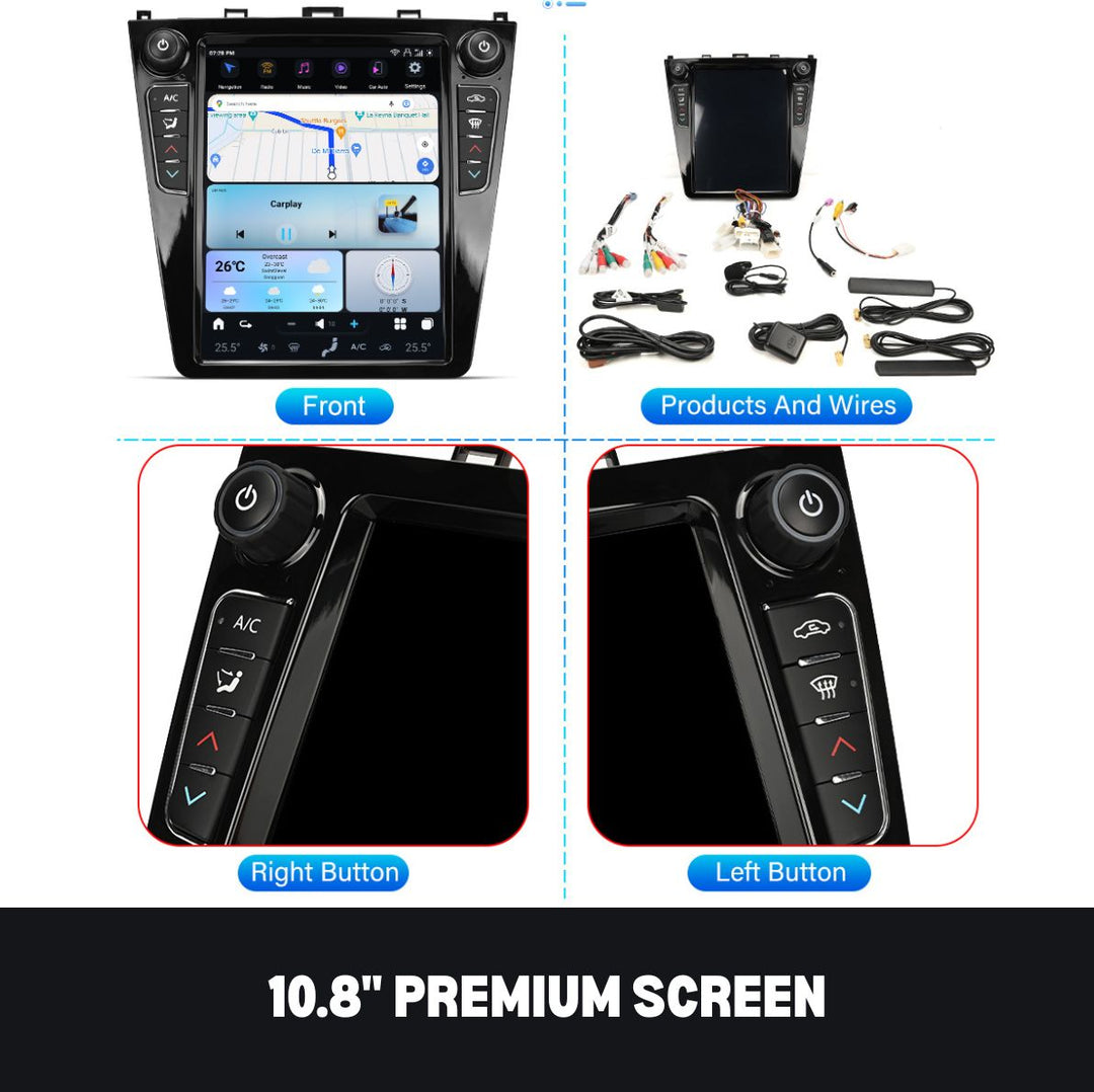 Subaru WRX 2015-2021 Apple CarPlay & Android Auto Tesla Screen