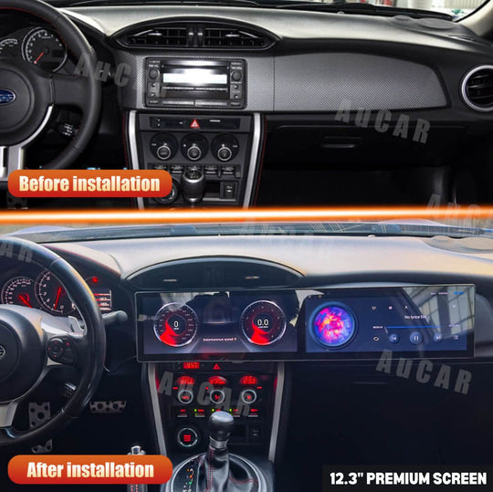 Subaru BRZ 2012-2021 Apple CarPlay & Android Auto Tesla Screen