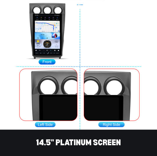 Nissan 350Z 2002-2009 Apple CarPlay & Android Auto Tesla Screen