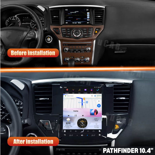 Nissan Pathfinder 2008-2020 Apple CarPlay & Android Auto Tesla Screen
