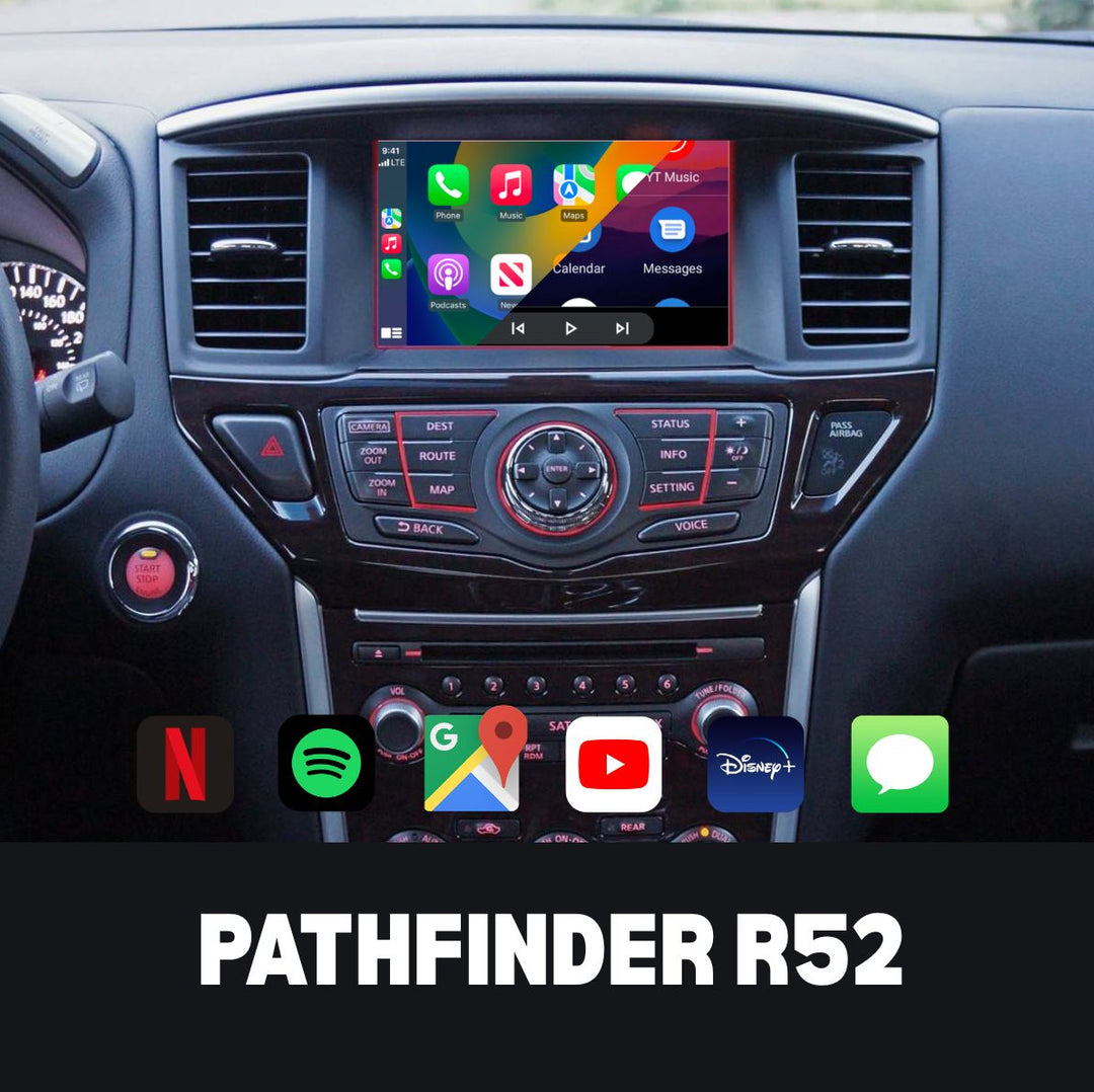 Nissan Pathfinder 2008-2021 Apple CarPlay & Android Auto Integration Module