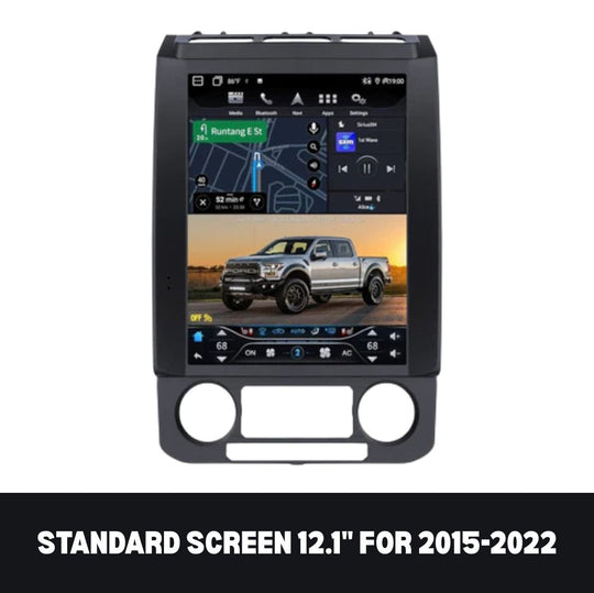 Tesla Screen Ford F150 2009-2025 Apple CarPlay Android Auto - Nifty City